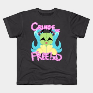 Cringe But Free! Kids T-Shirt